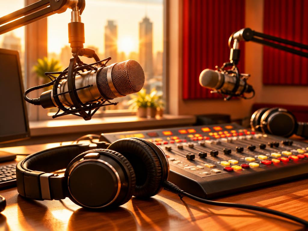 Radio and music equipment